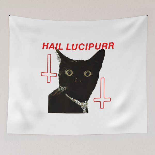 Item preview, Hail Lucipurr designed and sold by colikmantanse.