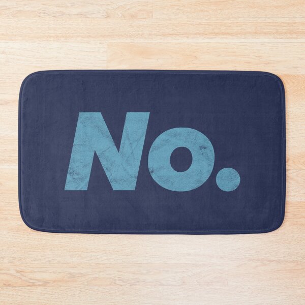 Item preview, No. (blue distressed design) designed and sold by siggyspatsky.