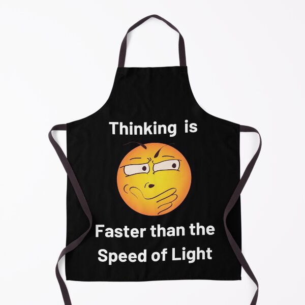 Item preview, Thinking is faster than the Speed of Light designed and sold by WizardWordSmith.