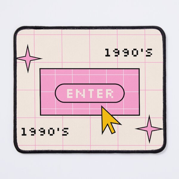 Item preview, ‘Enter 1990’s’ Aesthetic Vaporwave Computer Illustration designed and sold by AVBDesigns20.