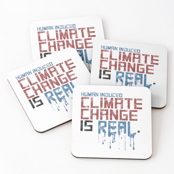 Item preview, Human Induced Climate Change Is Real (Worn Look) designed and sold by politicalamity.
