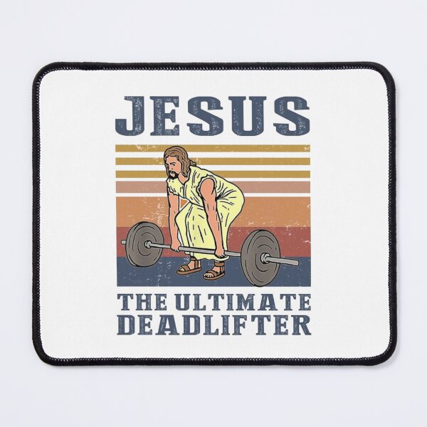 Item preview, Jesus The Ultimate Deadlifter Funny designed and sold by kharinaceles.