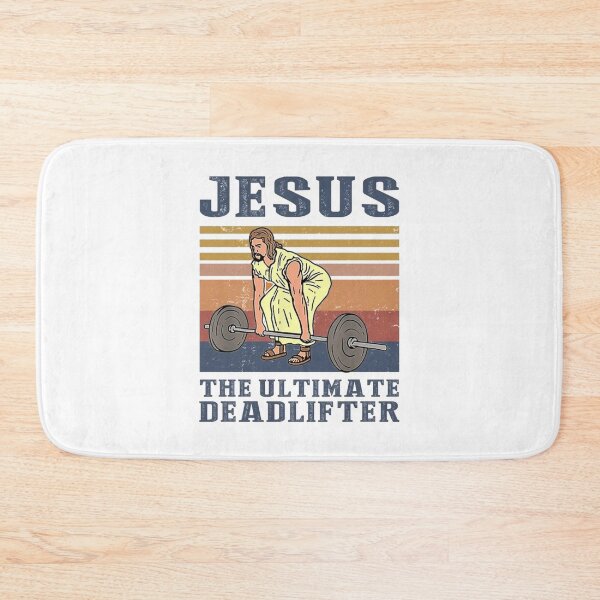 Item preview, Jesus The Ultimate Deadlifter Funny designed and sold by kharinaceles.