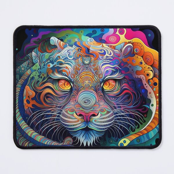 Item preview, Psychedelic Tiger designed and sold by PsychedelicHQ.