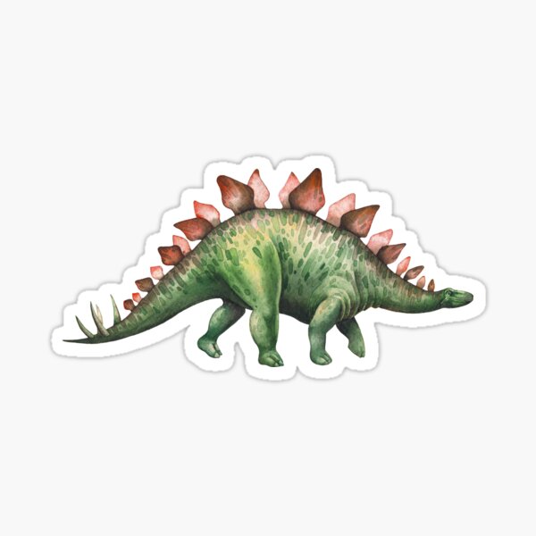 Item preview, Realistic watercolor dinosaur designed and sold by Ekaterina Glazkova.