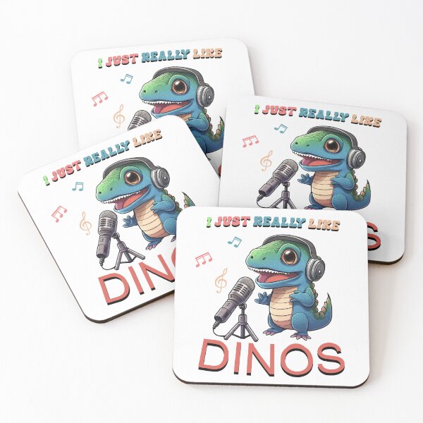Item preview, I just really like dinos ok | cute anime style designed and sold by mtperspective.