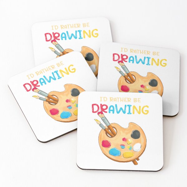 Item preview, I'd Rather Be Drawing designed and sold by jie lin.