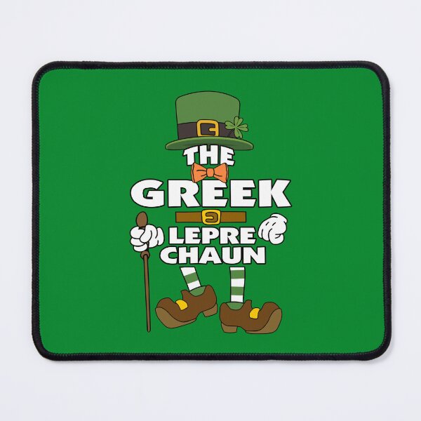 Item preview, The Greek Leprechaun St Patrick's Day Celebration Matching Outfits Group Attire designed and sold by onicon.