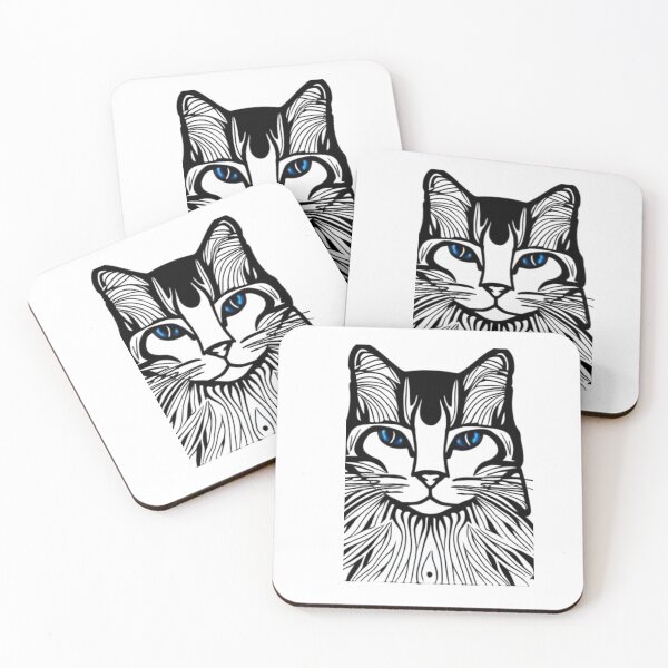 Item preview, blue eyes cat designed and sold by aipaint.