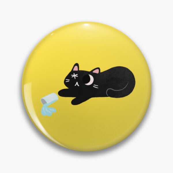 Item preview, The cat who overturned the water glass designed and sold by orangeuee.