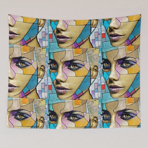 Item preview, Halle's geometric model of the face designed and sold by bogfl.