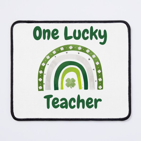 Item preview, One Lucky Teacher St Patrick’s day designed and sold by CraftsbyKi.