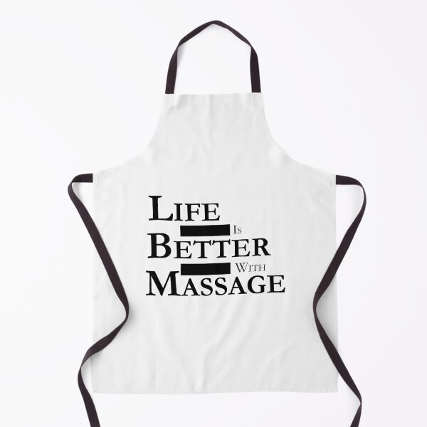 Aperçu de l'œuvre La vie est meilleure avec le massage créée et vendue par Bend-The-Trendd.