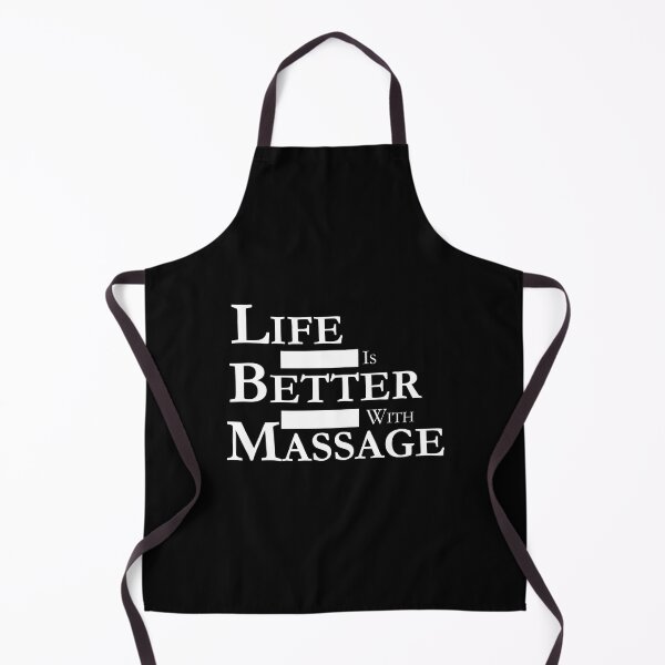 Aperçu de l'œuvre La vie est meilleure avec le massage créée et vendue par Bend-The-Trendd.
