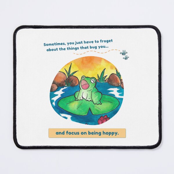 Item preview, Hopper, the Frog designed and sold by Bernsberry Illustrations.
