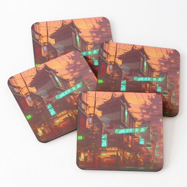 Item preview, Post-Tokyo 2097 at Sunset designed and sold by jtownsend64.