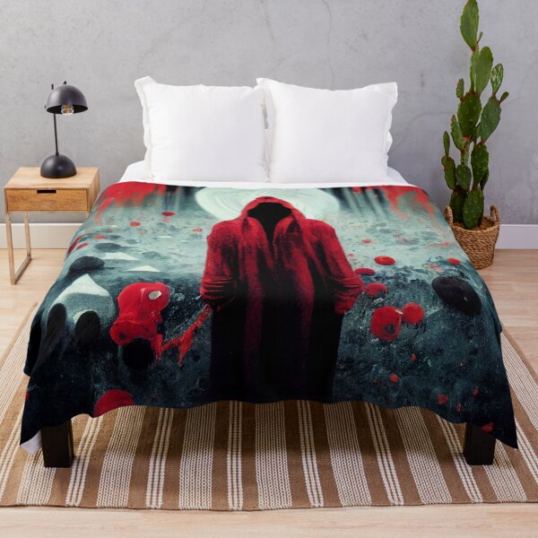 Item preview, gothic red white and black dance of death designed and sold by artfullyprompt.
