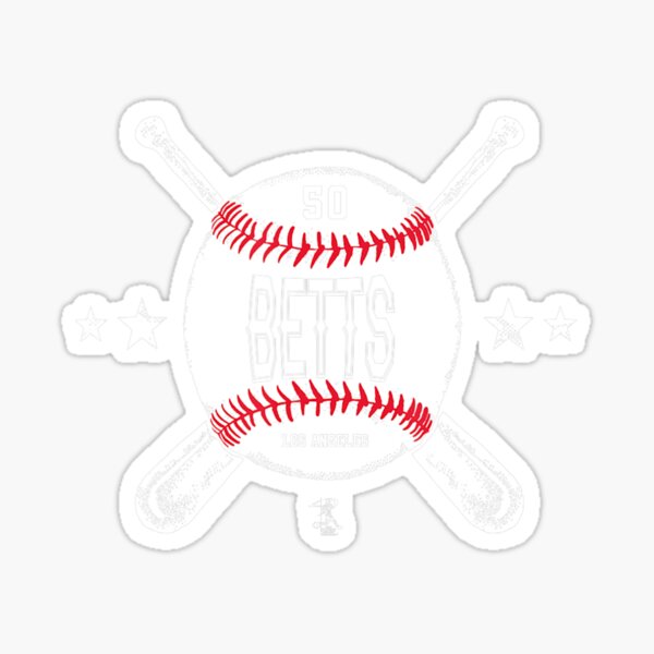 Mookie Betts Silhouette Sticker for Sale by OtakuCoolDesign