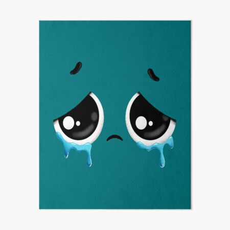 Sad Face Meme Wall Art for Sale