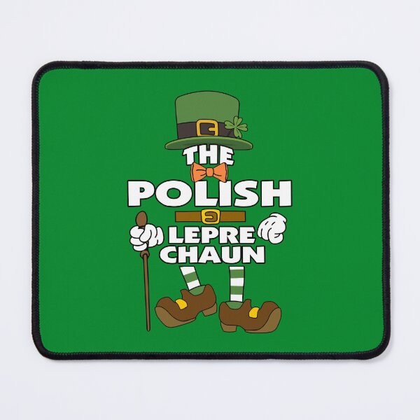 Item preview, The Polish Leprechaun St Patrick's Day Celebration Matching Outfits Group Attire designed and sold by onicon.