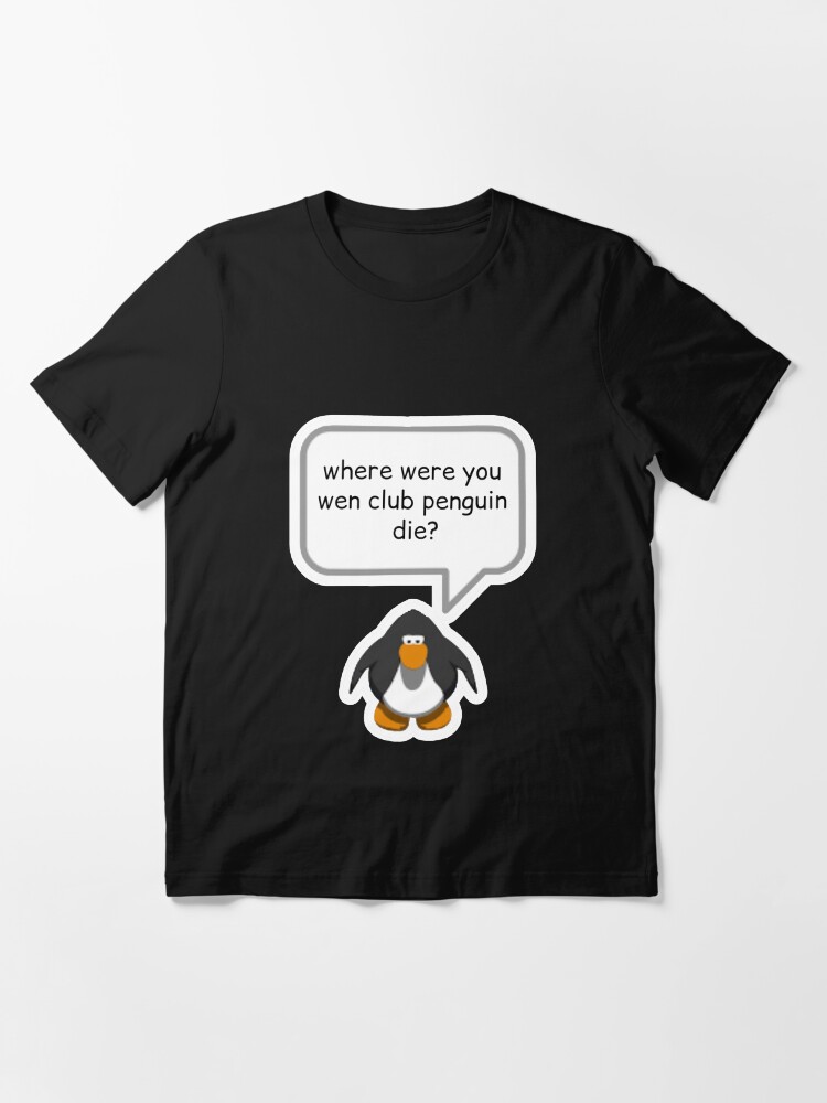 Club penguin t shirt hotsell