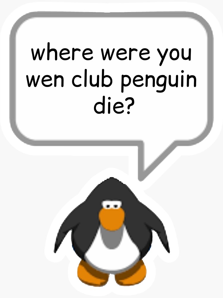 Club penguin memes Tapestry for Sale by artdesign802