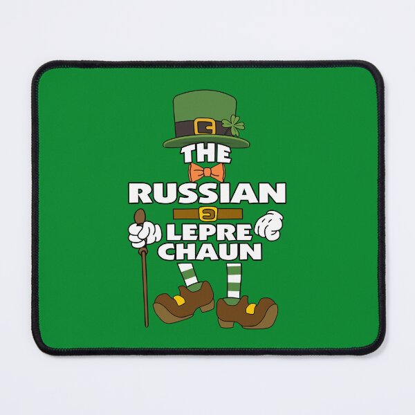 Item preview, The Russian Leprechaun St Patrick's Day Celebration Matching Outfits Group Attire designed and sold by onicon.
