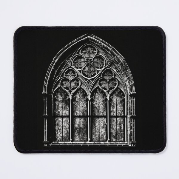 Item preview, Gothic Style Glass Window designed and sold by DirtyDogArts.