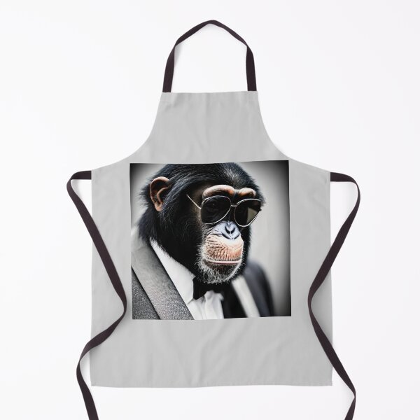 Item preview, Professional monkeys, chimps and primates in suits or clothes 6 designed and sold by hendrikspix.
