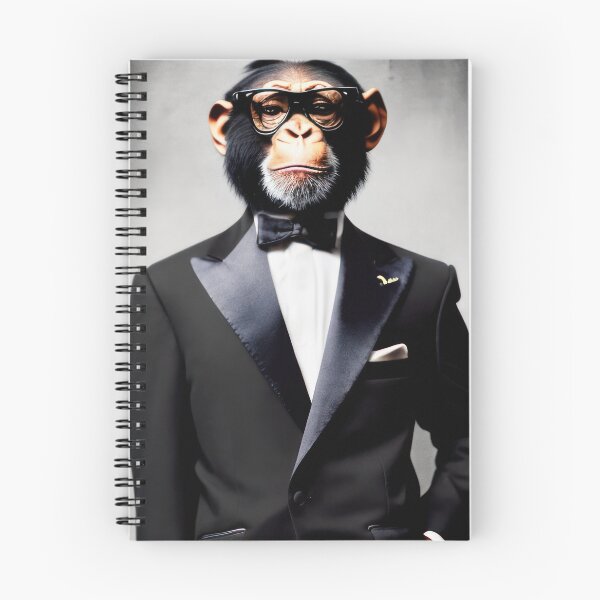 Item preview, Professional monkeys, chimps and primates in suits or clothes 7 designed and sold by hendrikspix.