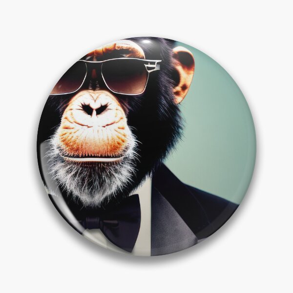 Item preview, Professional monkeys, chimps and primates in suits or clothes 8 designed and sold by hendrikspix.