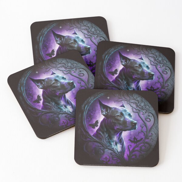 Item preview, Gothic Staffordshire  designed and sold by Nocturne  Paws.