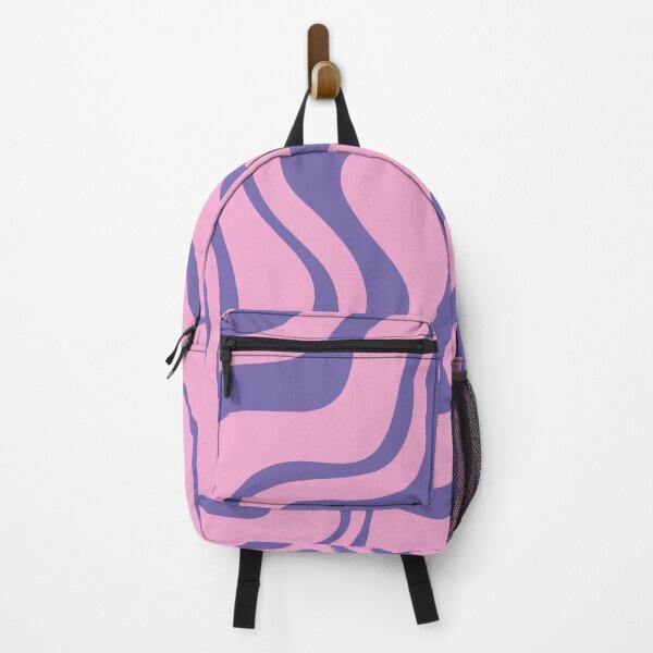 Item preview, Retro Liquid Swirl Abstract Pattern Purple and Pink designed and sold by kierkegaard.