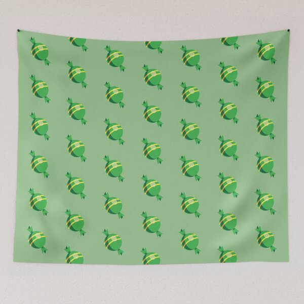 Item preview, Sweet Delights: Adorable Candy Illustration in Vibrant Green Packaging designed and sold by Graciaisgrace.