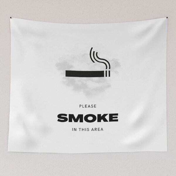 Item preview, Please Smoke in this Area designed and sold by mkzmerch.