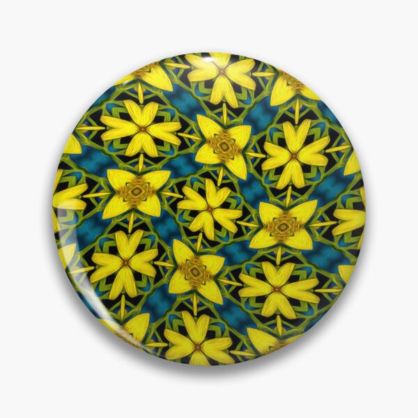 Artikelvorschau, Schönes goldenes Blumenmuster entworfen und verkauft von Patternflower.