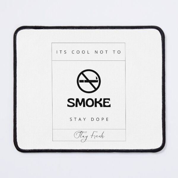 Item preview, Its Cool Not to Smoke  designed and sold by mkzmerch.
