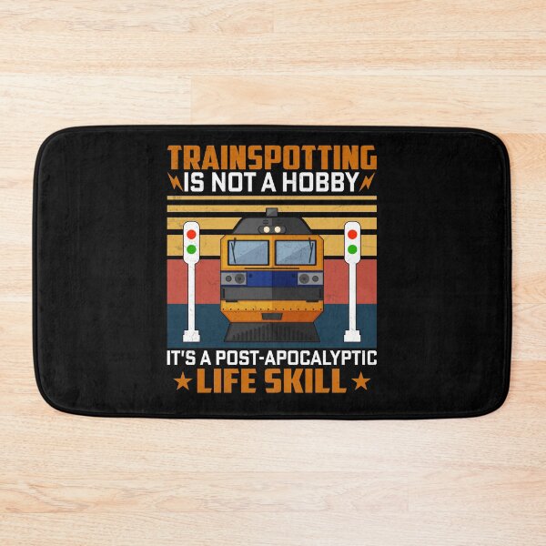 Item preview, Trainspotting Is Not a Hobby Retro Train Lover Trainspotter designed and sold by CreativeVez.