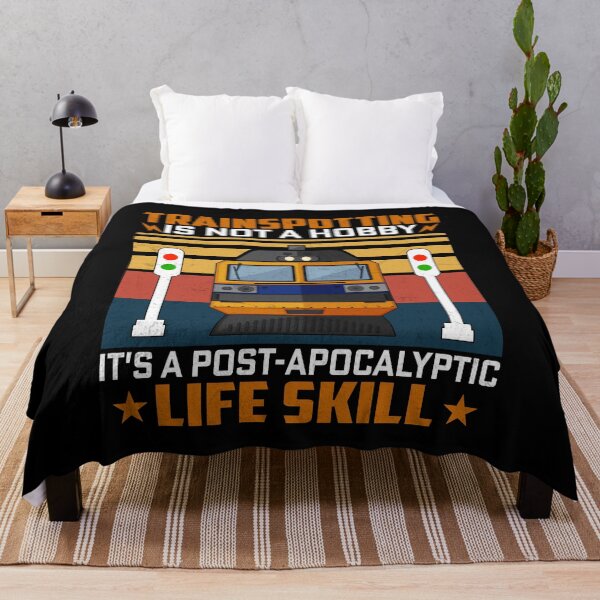 Item preview, Trainspotting Is Not a Hobby Retro Train Lover Trainspotter designed and sold by CreativeVez.