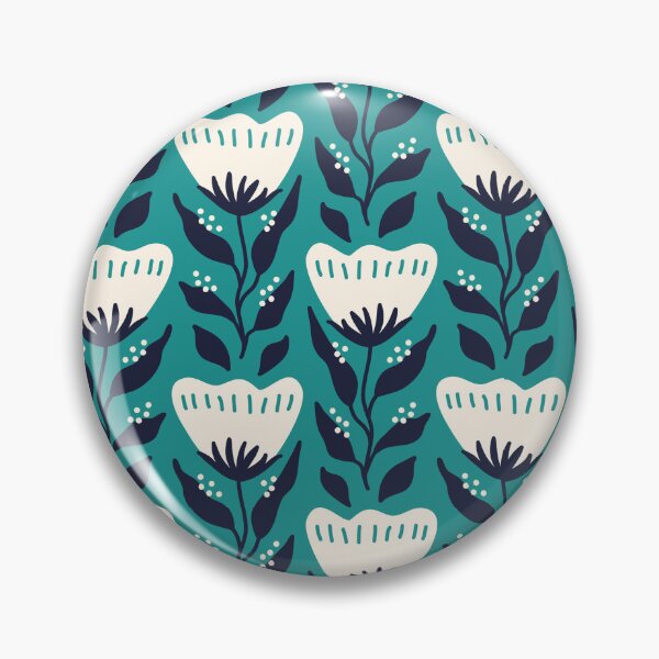 Item preview, 2680 B - Scandinavian flowers pattern designed and sold by RouCouCou.