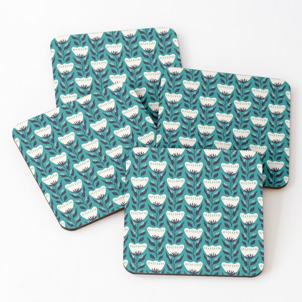 Item preview, 2680 B - Scandinavian flowers pattern designed and sold by RouCouCou.