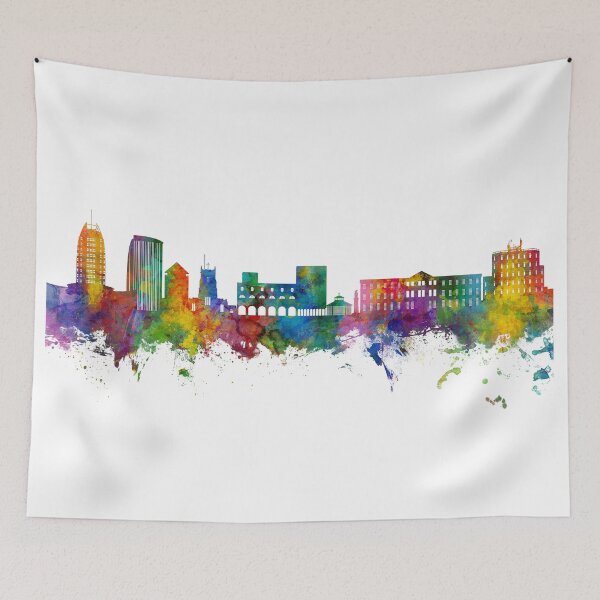 Item preview, Cannock England Skyline designed and sold by ArtPrints.