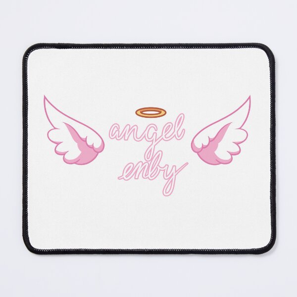 Item preview, Angel Enby Wings and Halo Symbol Pet Name  designed and sold by Blatherskite Studios.