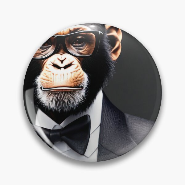Item preview, Professional monkeys, chimps and primates in suits or clothes 10 designed and sold by hendrikspix.