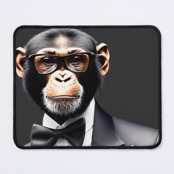 Item preview, Professional monkeys, chimps and primates in suits or clothes 10 designed and sold by hendrikspix.