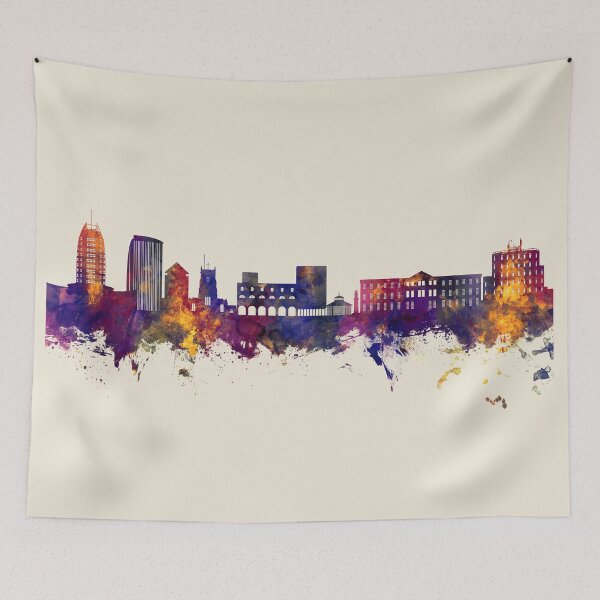 Item preview, Cannock England Skyline designed and sold by ArtPrints.