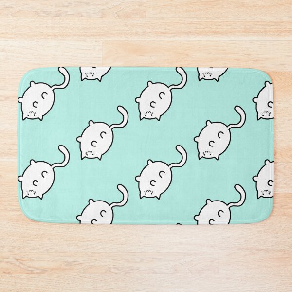 Item preview, Cute Fat White Cat designed and sold by joinloyal.
