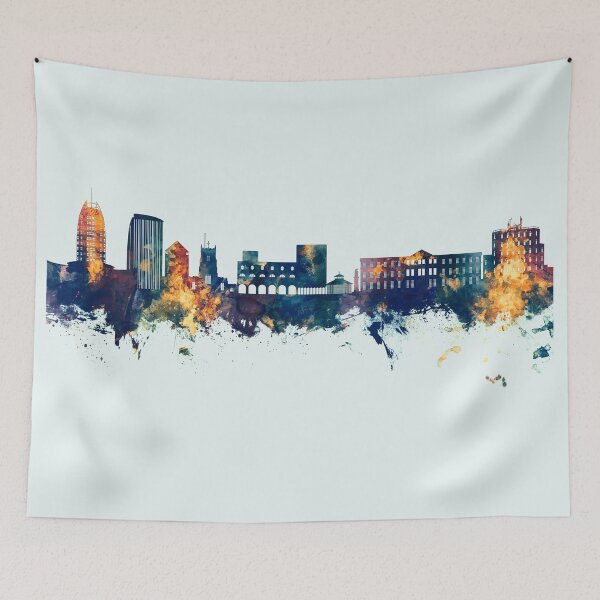 Item preview, Cannock England Skyline designed and sold by ArtPrints.