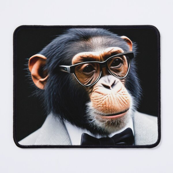 Item preview, Professional monkeys, chimps and primates in suits or clothes 9 designed and sold by hendrikspix.