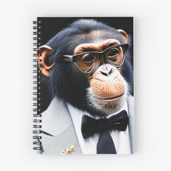 Item preview, Professional monkeys, chimps and primates in suits or clothes 9 designed and sold by hendrikspix.